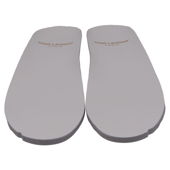 Saint Laurent SL/61 Low-Top Sneakers in White Leather - Picture 10 of 10